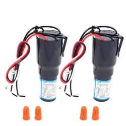 Podoy RCO810 3 in 1 Hard Start Kit Compatible with Supco Relay Capacitor Overload 1/12-1/5 HP 110-125V Compressor Hard Start Capacitor Kit for Refrigerator Freezers (2 Pcs)