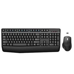 EDJO Wireless Keyboard and Mouse Combo, EDJO 2.4G Full-Sized Wireless Ergonomic Keyboard with Wrist Rest, 3 Adjustable DPI Optical Mouse, for Computer/Laptop/PC/Windows/Mac