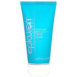 Epicuren Discovery Apricot Facial Scrub, 2.5 Fl Oz Beige with dark brown flecks