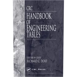 By Richard C. Dorf (Author) Format: Kindle Edition CRC Handbook of Engineering Tables (The Electrical Engineering Handbook 32)