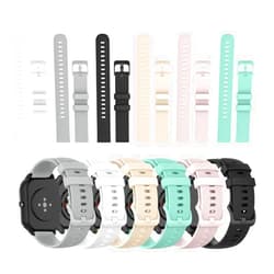 E ECSEM Replacement Bands Compatible with YONMIG ID206 Watch Strap Colourful Silicone Quick Release Strap Arm Bands for YONMIG ID206 Fitness Watch for Women Men