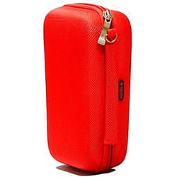 Navitech Red Watch & Accessory Case Compatible with K-berho Kids Fitness Tracker