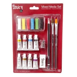 Darice Studio 71 Mixed Media Art Set: 19 Pieces