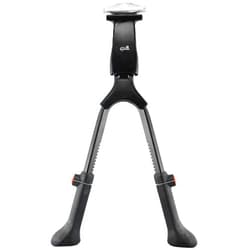 Lumintrail Center Mount Bike Double Leg Kickstand - Adjustable Height Kick Stands for 24, 26, 27.5, 29 Inch Adult Bicycles - Perfect for Cruiser, Road and Hybrids