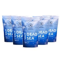 AROMATIKA trust the power of nature Dead Sea Salt 11 lb - 100% Pure & Natural - Dead Sea Salts 5000g - 5kg - Body Care - Best Benefits for Good Sleep - Beauty - Bathing - Body Care - Wellness - Relax - Spa