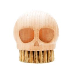 Suck UK - Skull Brush Nail Brush | Shoe Shiner | Cleaning Cleaner | Scrub & Polish
