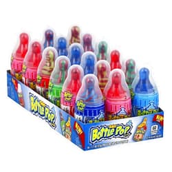 Bazooka Baby Bottle Pop with Message, 1.10 Ounce (Pack of 18)