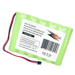 ZZcell® Battery Replacement for DSC Impassa SCW9057 Control Panel, 6PH-H-4/3A3600-S-D22 Alarm System 7.2V 3600mAh (Note: Check Part No. Before Purchase) Battery Will Fully Charge Once Installed.