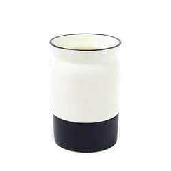 YIENENG Ceramic Utensil Holder for Countertop with Drain Holes, Cooking Utensil Crocks for Kitchen Counter