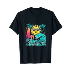 MNBOBS California Beach Bum T-Shirt