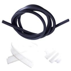 Canamax 154827601 Tub Gasket 809006501 Bottom Door Gasket 154701001 Splash Shield Complete Kit Premium Replacement - Compatible with Frigidaire Kenmore Crosley Dishwashers