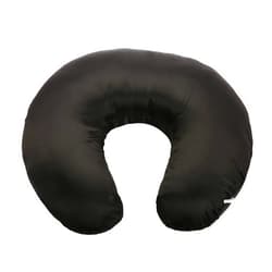 Pro Goleem Satin Nursing Pillow Cover Silk Feeling Soft Feeding Pillow Slipcover for Breastfeeding Moms Fits Standard Infant Nursing Pillow or Positioner Black
