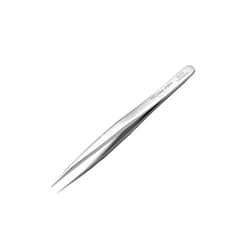 Techni-Pro 758TW446 - High Precision Tweezers, Style 00, Anti-Acid/Anti-Magnetic, Stainless Steel, Thick, Strong, 4.7'