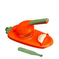 MSYINGL Manual Tortilla Maker,Press Corn Tortillas Sugar Pancakes Dumpling Skin Dough Presser Dumpling Wrapper Presser Kitchen Gadgets (Orange)