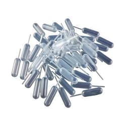 Yueton 50pcs Clear 4ml Liquid Dropper Pasteur Pipette, Plastic Squeeze Transfer Pipettes