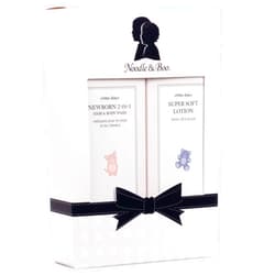 Noodle & Boo Bundle of Joy Newborn Baby Gift Set ; Newborn 2-in-1 Hair & Body Wash, Super Soft Baby Lotion