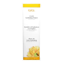 GiGi Large Cloth Epilating Strips for Arms, Legs, Chest, and Back Hair Waxing/Hair Removal, 100 Pieces