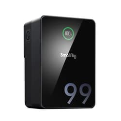 SmallRig V Mount Battery VB99 Pro, 99Wh / 6800mAh mini V-Mount Battery with PD 100W USB-C Fast Charging, with D-TAP, Dual USB-C & DC Ports, USB-A, TFT Display for Camera, Camcorder, Video Light - 4292