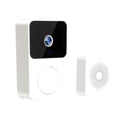 Generic Today 2024 Wireless Smart Remote Video Doorbell Intelligent Visual Doorbell with Two Way Audio 2.4G WiFi Door Doorbell with Home Intercom and Clear Night