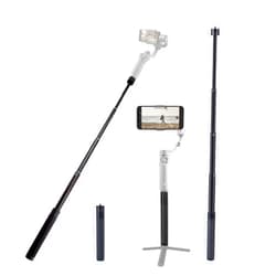 Ruittos Extension Rod for Gimbal, 29in Selfie Stick Compatible with Gimbal Stabilizer DJI OM 5/4 Osmo Mobile 3 2/Feiyu/Zhiyun Smooth 5 Q & 4 and All Gimbles with 1/4