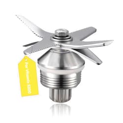 OrgaFocus Stainless Steel Blender Blade Replacement Parts for Vitamix 5200, Wet Blade Assembly for 32oz and 64oz Containers, Compatible with Vitamix Blender - Quality & Direct Fit