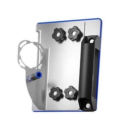 GNOWE Professional 45 Degree Tile Chamfering Kit with Sturdy Stand for 100mm Angle Grinders - Ultimate Precision Cutting Solution