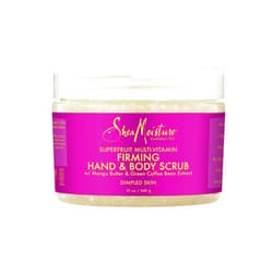 SheaMoisture Hand & Body Exfoliator SuperFruit Complex Exfoliating Scrub for Dry Skin with Shea Butter 12 oz