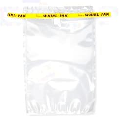 Nasco Whirl-Pak B01020WA Sample Bag, 230mm L x 150mm W, 0.076mm Thickness, 710ml Capacity (Box of 500)