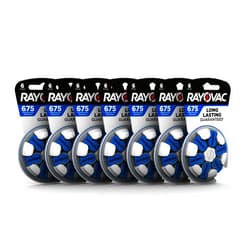Rayovac Hearing Aid Batteries Size 675 for Hearing Aid Devices (42 Count)