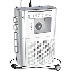 Gracioso Portable Cassette Player Recorder with Bluetooth Transmitter, AM FM Cassette Player with Headphone Jack & Big Speaker,Microphone Jack, 2*AA Battery Opearated Cassette Tape Player