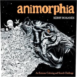 Kerby Rosanes Animorphia: An Extreme Coloring and Search Challenge