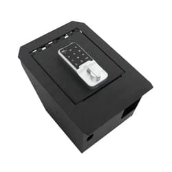 WASAI Center Console Gun Safe Vault - WASAI Premium In-vehicle Console Lock Box Compatible with Tesla Cybertruck 2024 with Heavy Gauge Steel, Electronic Keypad Lock.