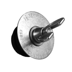 Cherne 271519 Steel Mechanical Plug, Galvanized|Metallic