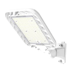 DEMILARE 150W LED Parking Lot Light, 22500LM Outdoor Light with Dusk to Dawn Photocell, Adjustable Arm Mount 5000K IP65 100-277V Commercial LED Shoebox Light for Outdoor