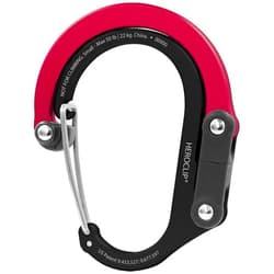 GEAR AID HEROCLIP (Small) Carabiner Gear Clip and Hook, for Hanging Bags, Purses, Lanterns, Strollers, Tools, Helmets, Water Bottles, and More