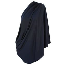 LK Baby Infinity Nursing Scarf Breastfeeding Cover Ultra Soft Premium Jersey Polyester- 100% AZO free and Safe for Baby (Black)