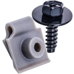 Rexka 15 Sets Fender Liner Bumper Cover Splash Shield Screw & Nylon U Nuts Kit for Mazda 9CF600516B C27450133 - Multipurpose