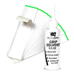 Wedge Guys Golf Grip Kits for Regripping Golf Clubs - Professional Quality - Options Include Hook Blade, 15 or 30 Tape Strips, 5 or 8 oz Solvent, Grip Tape Remover, Bench Vise & Rubber Clamp