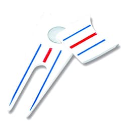Callaway Golf 2021 Triple Track Divot Tool , White