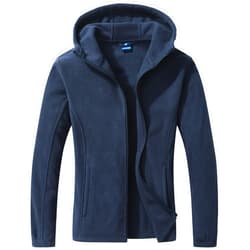 GIMECEN Women's Soft Polar Fleece Jacket Full Zip Hoodies Long Sleeve Sweatshirts Casual Hooded Outerwear