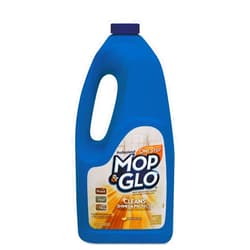 Reckitt Professional MOP & GLO 74297CT Pro Mop/Glo Floor Cleaner, 64oz., Lemon Scent, 6/CT, Tan