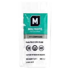 APEC WATER Dow Corning Molykote 111 Food Grade Lubricant Compound - 6 grams 1 Pack