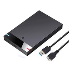 HWAYO 2.5'' 1TB Ultra Slim Portable External Hard Drive USB3.0 HDD Storage for PC, Desktop, Laptop, MacBook, Chromebook, Xbox One
