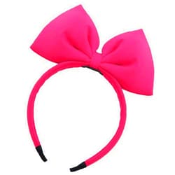 YAXAMING Bowknot Headband, Big Bow Hairband for Women - Halloween, Christmas Party Decoration, Cosplay Costume, Handmade Headdress Headpiece Hair Accessories with Rose