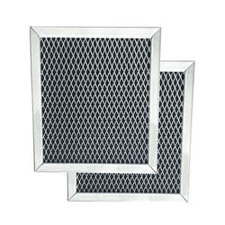 Amazinpure 2X 8206230A Microwave Charcoal Filter Compatible with Whirlpool MAYTAG KITCHENAID Amana 1266639 8206230 AH1871363 EA1871363 AP4299744 8184958 Approx. 5.3 x 5 inches
