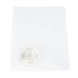 Dpofirs 12X9.75in RV Screen Door Slider Panel, RV Screen Door Latch Replacement, RV Screen Door Slider Panel 239061 Plastic Clear Slide Panel with Push Down Knob Opener