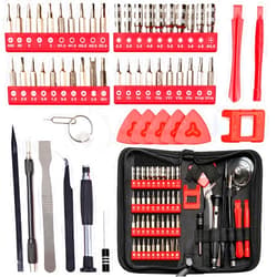 SHARDEN Precision Screwdriver Set 56 in 1 Magnetic Driver Kit Professional Electronics Repair Tool Kit with Portable Bag for iPhone, Smartphone, iPad, PC, Computer, Laptop, Tablet, Game Console, Watch