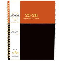 Lemome Monthly Planner 2025-2026 - Jan. 2025 to Dec. 2026, 2 Year Monthly Planner, 2025-2026 Planners with Inner Pocket, Cardboard Cover, 24 Months, 8.5