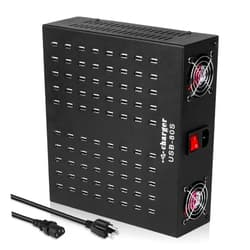 MIXILIN Multiple USB Charging Station, MIXILIN 80 Ports 800W(150A) Fast Charger Station with Power Switch, Desktop Charging Station for Multiple Devices Compatible with Cell Phones iPad Kindle Tablet