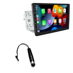 BoxWave Stylus Pen Compatible with Woibugee Double Din Car Stereo (10 in) - Mini Capacitive Stylus, Small Rubber Tip Capacitive Stylus Pen for Woibugee Double Din Car Stereo (10 in) - Jet Black